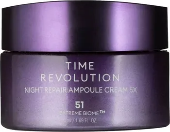 Missha Time Revolution Night Repair Ampoule Cream 5X noční omlazující krém 50 ml