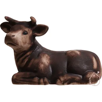 Zahradní dekorace Kráva Holy keramická