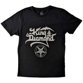 Pánské oblečení Merch King Diamond: King Diamond Unisex T-shirt: Logo (small) S