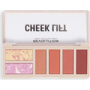 Tvářenka Makeup Revolution Cheek Lift Face Palette Coral Dreaming 6x1,8 g