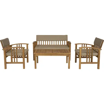 Zahradní sestava Pacyga Set zahradního nábytku 1S+1L+2K BELLA MO132 pacyg