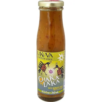 Omáčka Ukuva Omáčka Chakalaka z Jižní Afriky, 240 ml