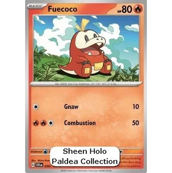 Sběratelská karetní hra Pokémon SV1en 036/198 Fuecoco - Scarlet & Violet Stav: Near Mint, Verze: NORMAL