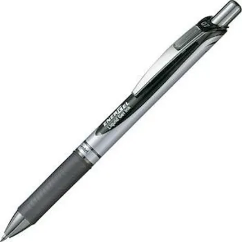 Kuličková tužka gelová, Pentel Energel 07, černá