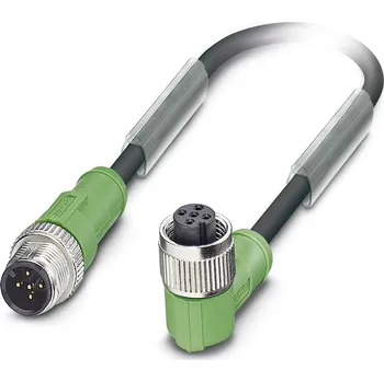 Phoenix Contact SAC-5P-M12MS/0,6-PUR/M12FR upravený zástrčkový konektor pro senzory - aktory, 1681635, piny: 5, 0.60 m, 1 ks