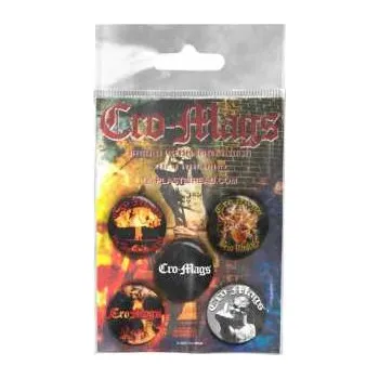 Merch Cro-Mags: Sada Placek Cro-mags Button Badge Set 2022