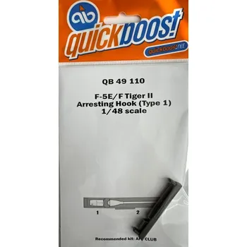 Plastikový model 1/48 F-5E/F Tiger II arresting hook - type 1 (AFV)
