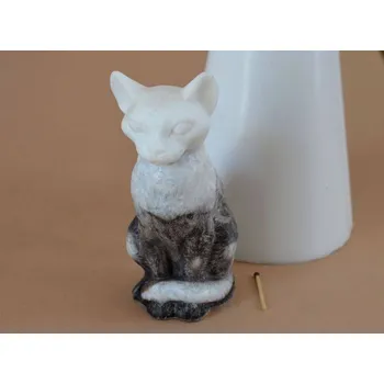 Silikonová forma - Kočka 2 - 60 x 65 x 135 mm