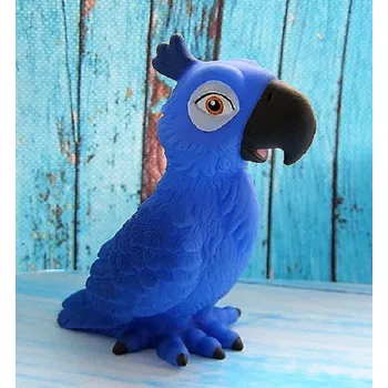 Silikonová forma - Papoušek 3D 50 x 80 x 85 mm