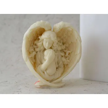 Silikonová forma - Andělská náruč 90 x 60 x 100 mm