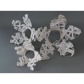 Aranžovací držák papír/kov - KVĚT STŘEDNÍ