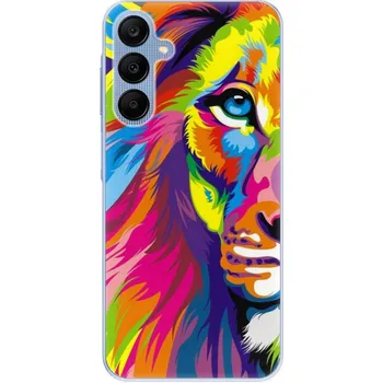 Odolné silikonové pouzdro iSaprio - Rainbow Lion - Samsung Galaxy A25 5G