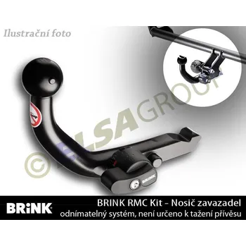 Tažné zařízení Zařízení pro nosiče kol Nissan Leaf 2010-2017 , BMA, BRINK