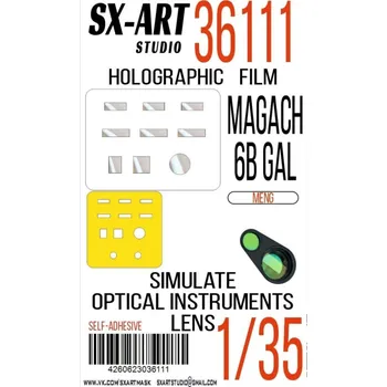 Plastikový model 1/35 Holographic film Magach 6B GAL (MENG)