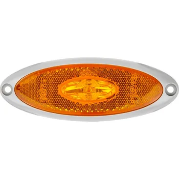 Přídavný světlomet Jokon Boční poziční světlo LED, šedý ovál