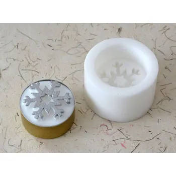 Forma na odlévání Silikonová forma čajovka - Vločka 1