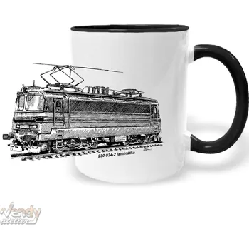 Hrnek - LAMINÁTKA 230 024 Barva: Černá