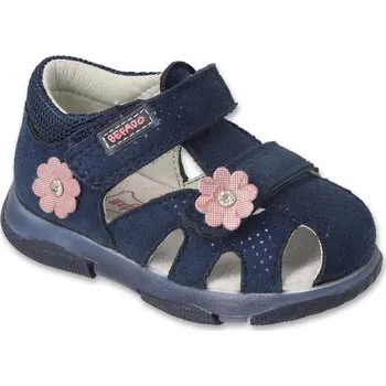 170P078 - dívčí sandálky Befado BALERINA modré Velikost: 22