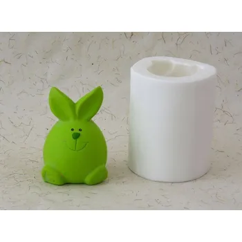 Silikonová forma - Zajíc střední 68 x 70 x 100 mm