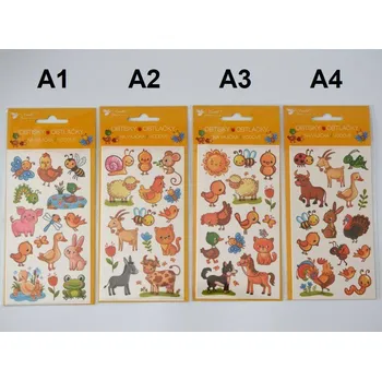 Velikonoční dekorace Obtisky na vajíčka 14,5 x 8 cm A3