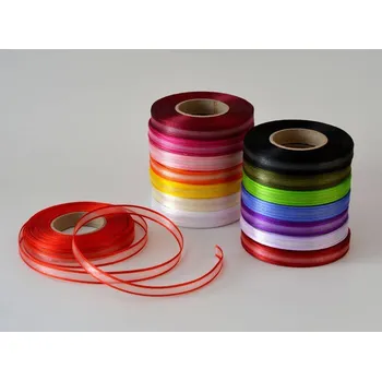 Stuha Monofilová stuha š. 10 mm, délka 25 m MODRÁ