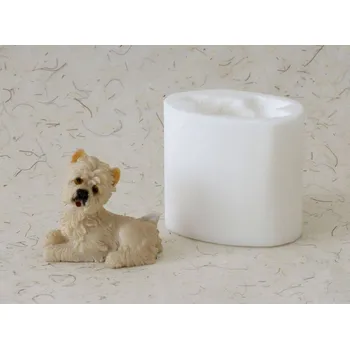 Silikonová forma - Pejsek VII - 68 x 40 x 63 mm