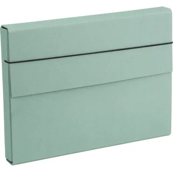 Zelený kartonový organizér Olof Canvas Paper Laminate – Bigso ID_1651754