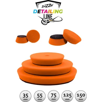 Autolak ZviZZer Thermo Pad Medium - oranžové jednokrokové leštící kotouče Na průměr unašeče: 55 mm