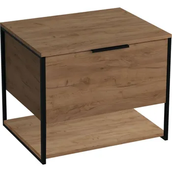 Koupelnový nábytek BPS-koupelny Koupelnová skříňka pod deskové umyvadlo Kubus OC ZV 60-HD