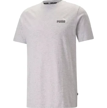 Pánské tričko PUMA PÁNSKÉ TRIČKO T-SHIRT ESS+ 2 COL SMALL LOGO TEE GREY 674470 04 Velikost: L
