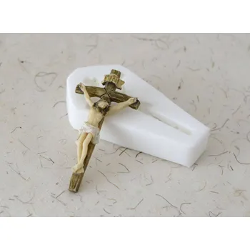 Silikonová forma - Kristus reliéf 40 x 78 x 15 mm