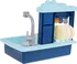 Dětský spotřebič Dřez s tekoucí vodou Kitchen Dishwasher světle modrý/tmavě modrý + příslušenství
