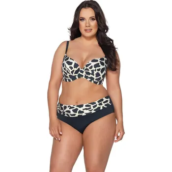 Dámské plavky Měkká plavková podprsenka Ava SK 196 Navy Blue tmavě modrá 65J