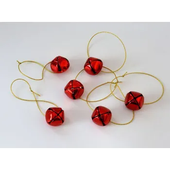 Vánoční dekorace ROLNIČKA prům. 20 mm - ČERVENÁ