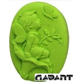 Silikonová forma - Chlapeček s motýlem 75 x 55 x 30 mm