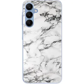 Pouzdro na mobilní telefon Odolné silikonové pouzdro iSaprio - White Marble 01 - Samsung Galaxy A25 5G
