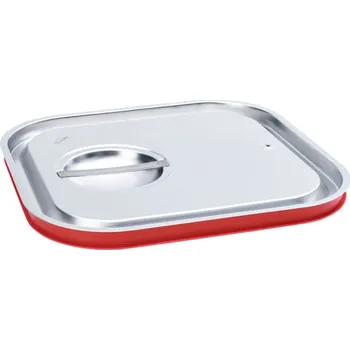 Víko se silikonovým těsněním na gastronádoby na Standard bez úchytů GN 2/3
