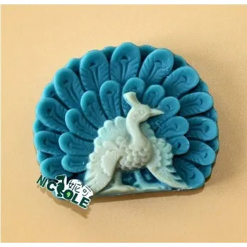 Silikonová forma - mýdlo Páv 85 x 65 x 20 mm