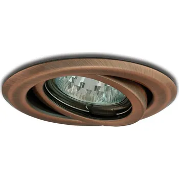 Bodové svítidlo PANLUX VÝKLOPNÝ PODHLED měď antik VPD-R50/MA