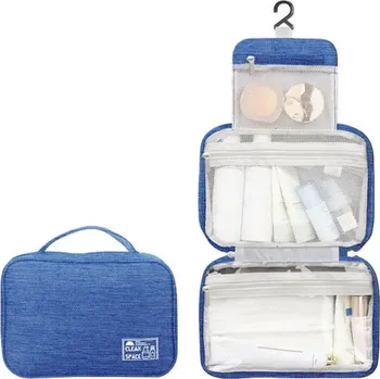 Organizér na kosmetiku Závěsný organizér na kosmetiku - světle modrá