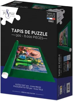 Příslušenství k puzzle Jig and Puz Rolovací podložka pro skládání puzzle s 300-6000 dílky 180 x 120 cm zelená