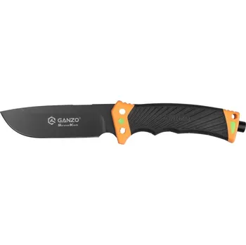Bojový nůž Ganzo Firebird Survival G8012 V2 s křesadlem Oranžový