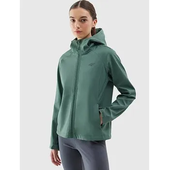 Dámská casual bunda Dámská větruodolná bunda softshell membrána 5000 4F - zelená velikost L zelená