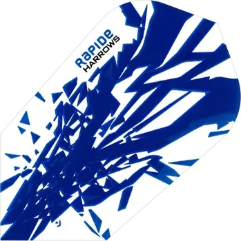 Příslušenství pro šipky Harrows Letky RAPIDE slim white/dark blue