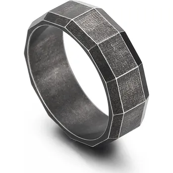 Prsten Steel Edge Prsten z chirurgické oceli WJHZ1661 Velikost: 62