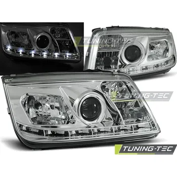 Přední světlomet Tuning-Tec Přední čirá LED světla Volkswagen Bora (1998 - 2005) - chromované 15069
