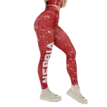 Nebbia Legíny na cvičení ROUGH GIRL 616 červené - M