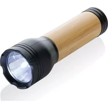 Svítilna USB svítilna Lucid 3W z RCS recykl. plastu a bambusu - P513.781