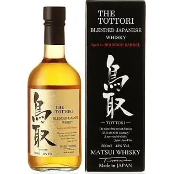 Whisky The Tottori Bourbon Barrel 43% 0,5 l (karton)