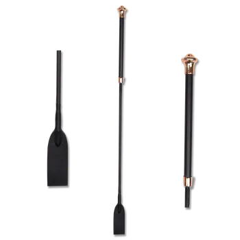 Jezdecký bičík Waldhausen Bič skokový, 65/75 cm, black/rose gold